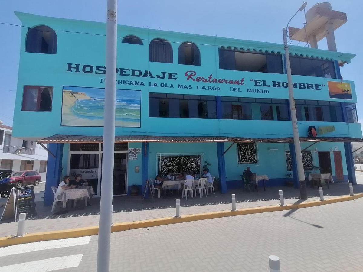 Hospedaje Restaurante El Hombre Пуэрто Чикама Экстерьер фото