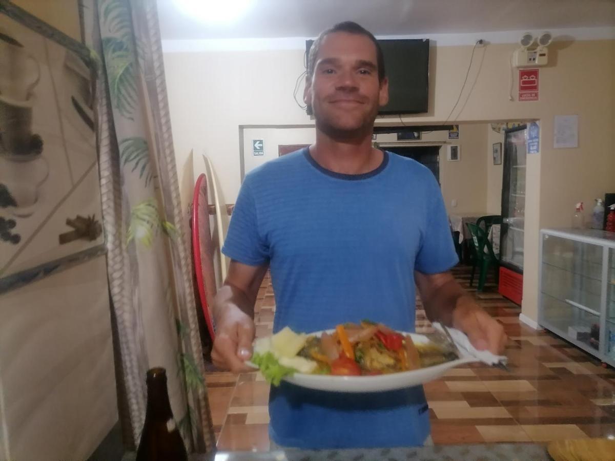 Hospedaje Restaurante El Hombre Пуэрто Чикама Экстерьер фото