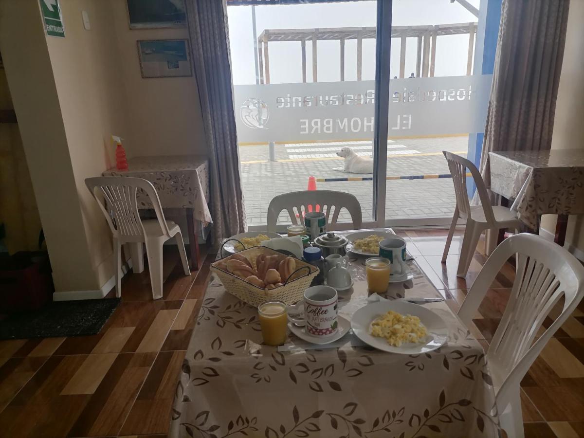 Hospedaje Restaurante El Hombre Пуэрто Чикама Экстерьер фото