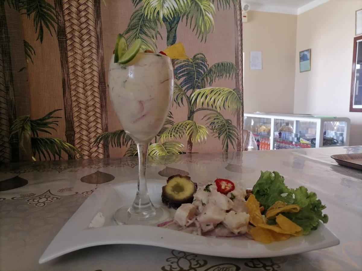 Hospedaje Restaurante El Hombre Пуэрто Чикама Экстерьер фото